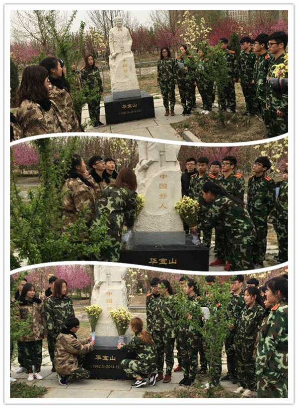 清明忆逝人，鲜花祭师魂